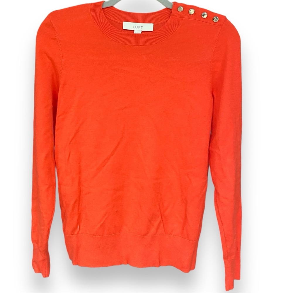 LOFT Round Neck Sweater Small - Picture 1 of 5